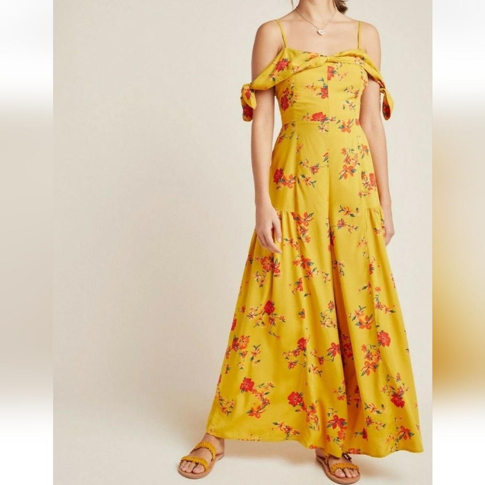 Anthropologie Londonderry Jumpsuit US 14